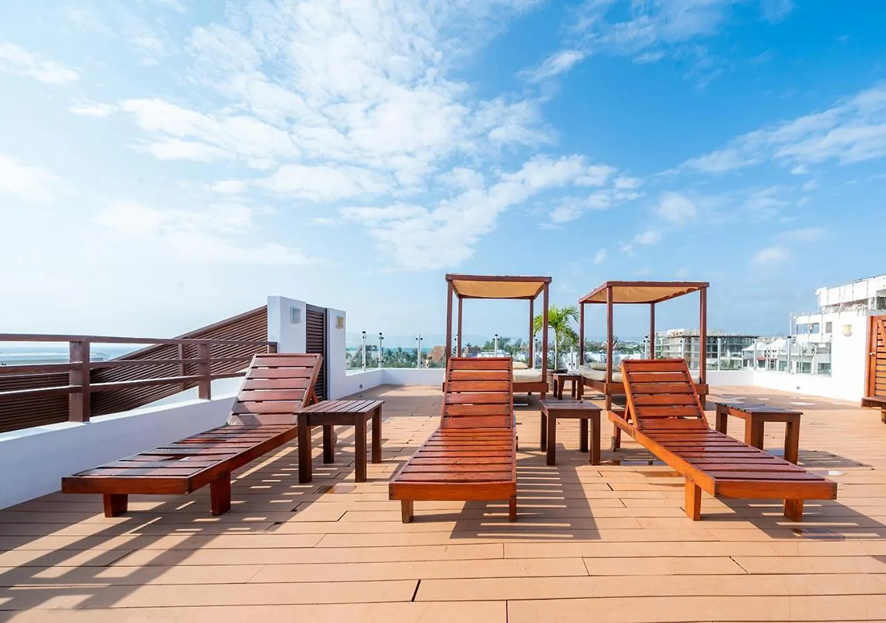 Holiday home Beachfront Penthouse With 3 Bedrooms & Ocean View - Las Nubes Playa del Carmen