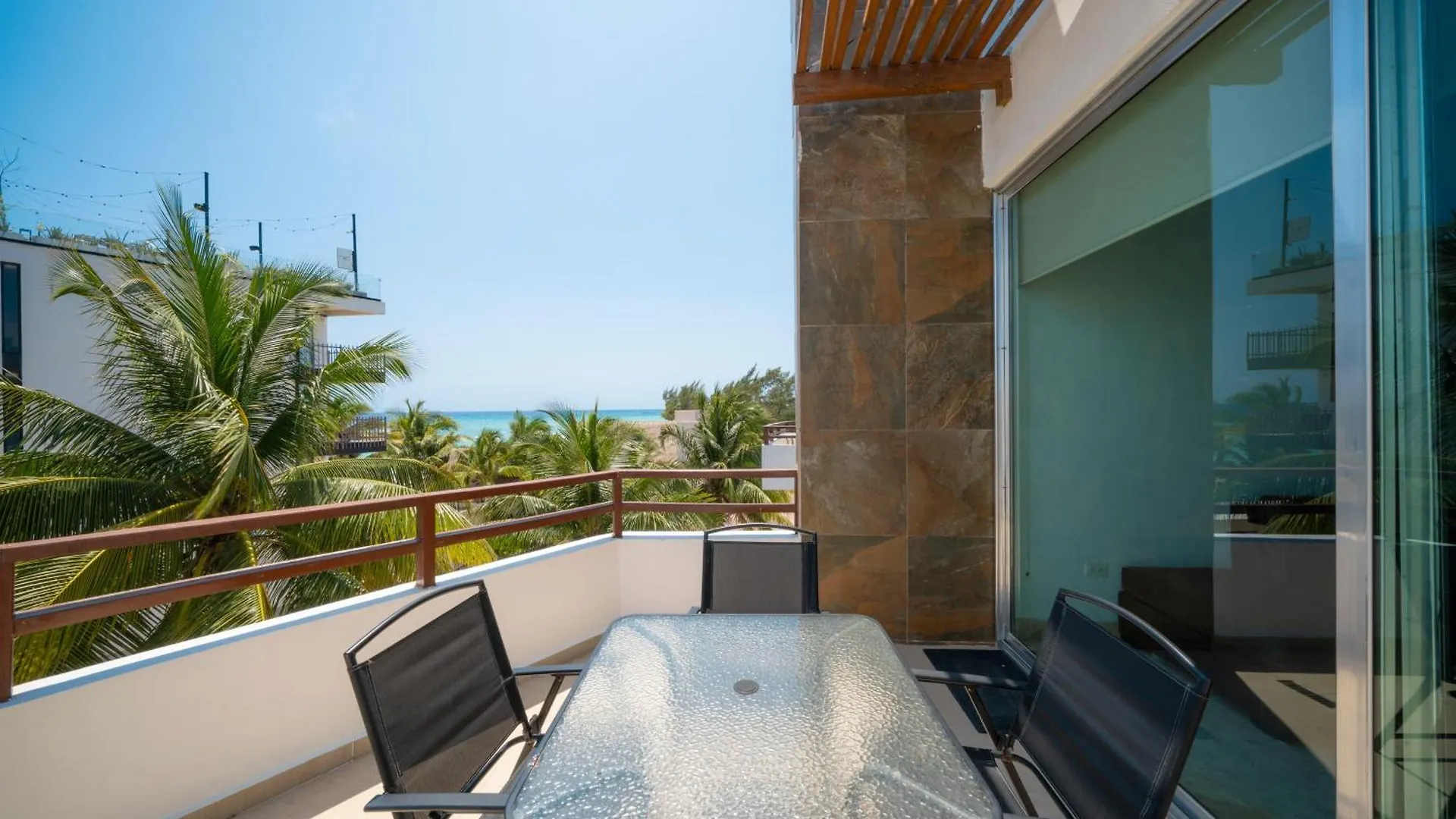 Holiday home Beachfront Penthouse With 3 Bedrooms & Ocean View - Las Nubes Playa del Carmen